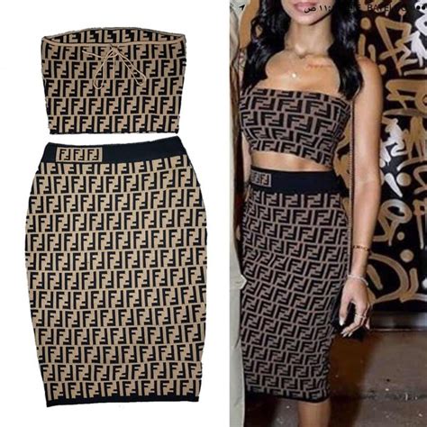 cheap fendi 2 piece outfit|Women's Fendi Outlet Online .